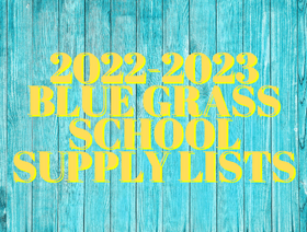  2022-2023 School Supply Lists